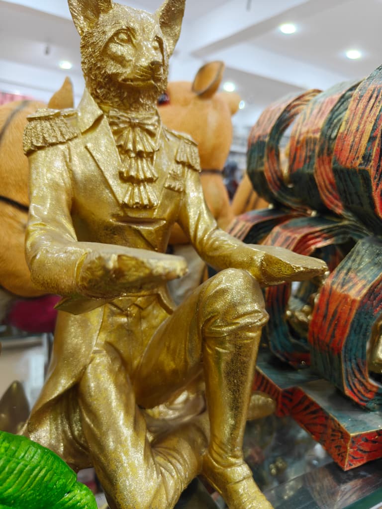 Gold Statue of a Man | Sculpture | Gold | Art Deco