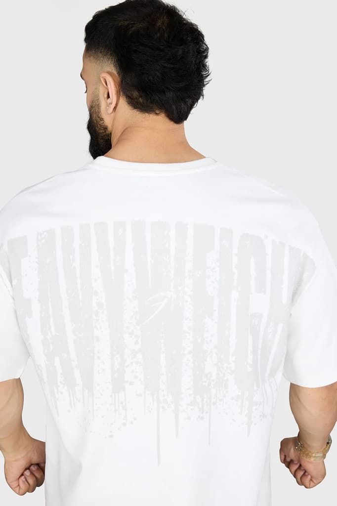 Heavyweight Oversized T-shirt White — photo 4