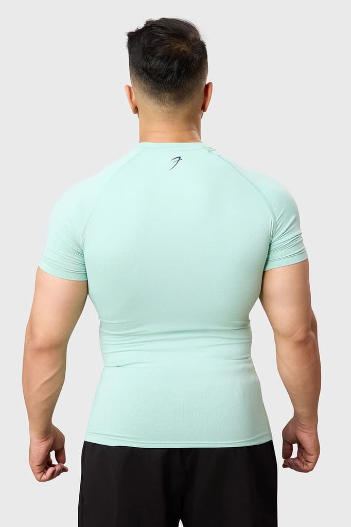 Elite Compression T-shirt Mint Green — photo 5