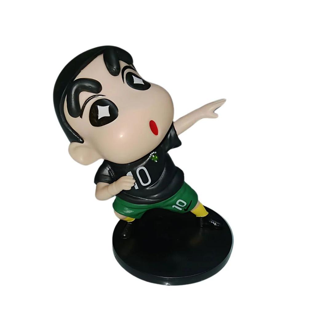 ShinChan Football Star Figurine | Soccer Lover Shinchan — Neymar Jr. (Green)