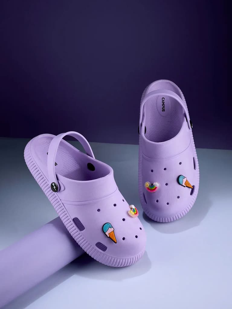 GC-9002C Purple Child Clogs — photo 7