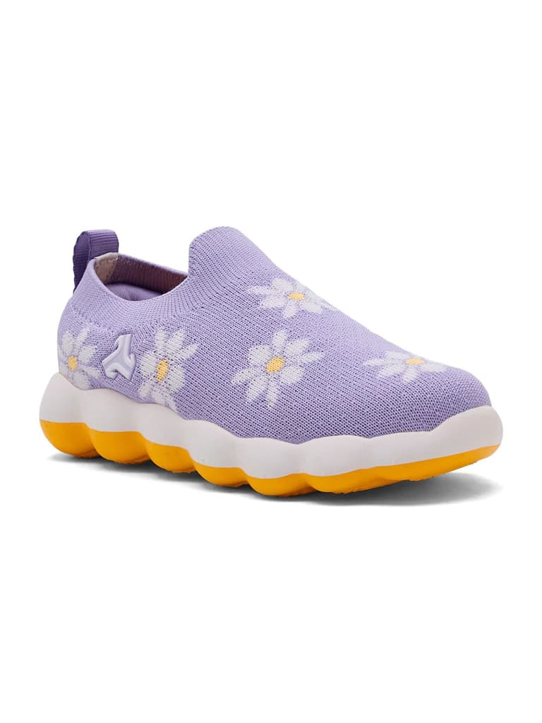 VELTO K Purple Kids Walking Shoes — Purple / 5