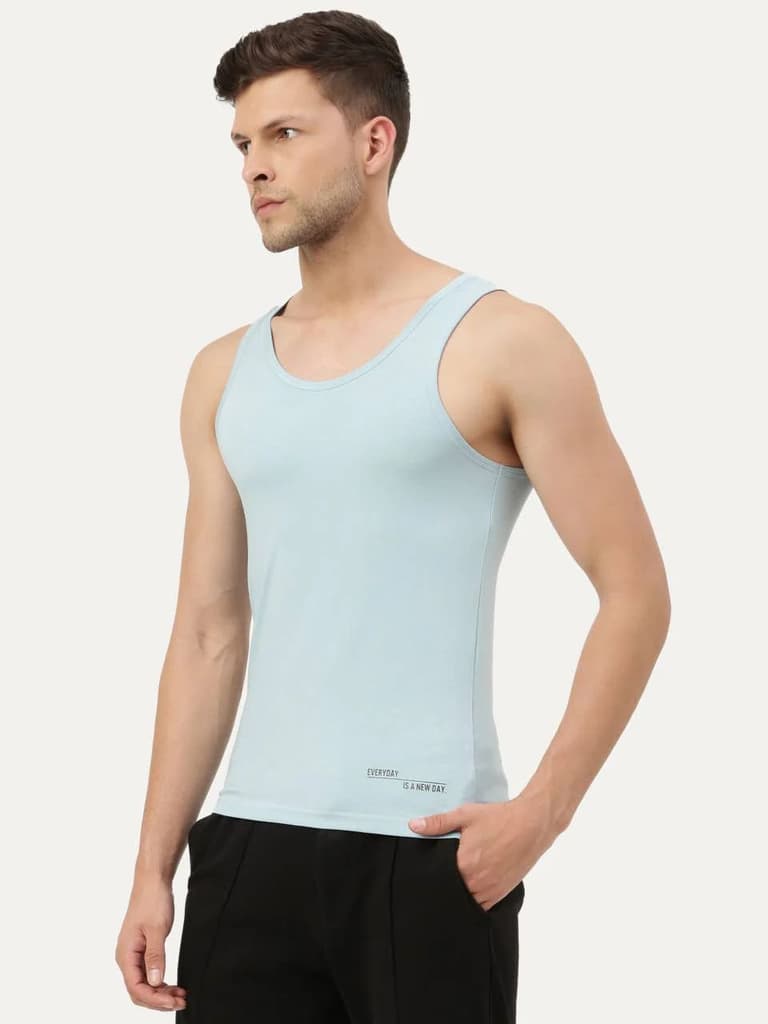 Twin Skin Organic Bamboo Vest - Comfort Fit (Pack Of 1) — photo 4