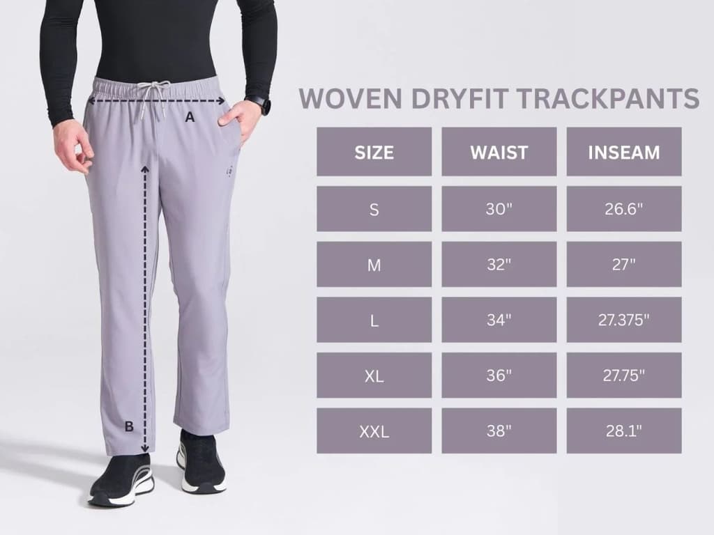 Men's Grey Regular Fit Track Pants — photo 8