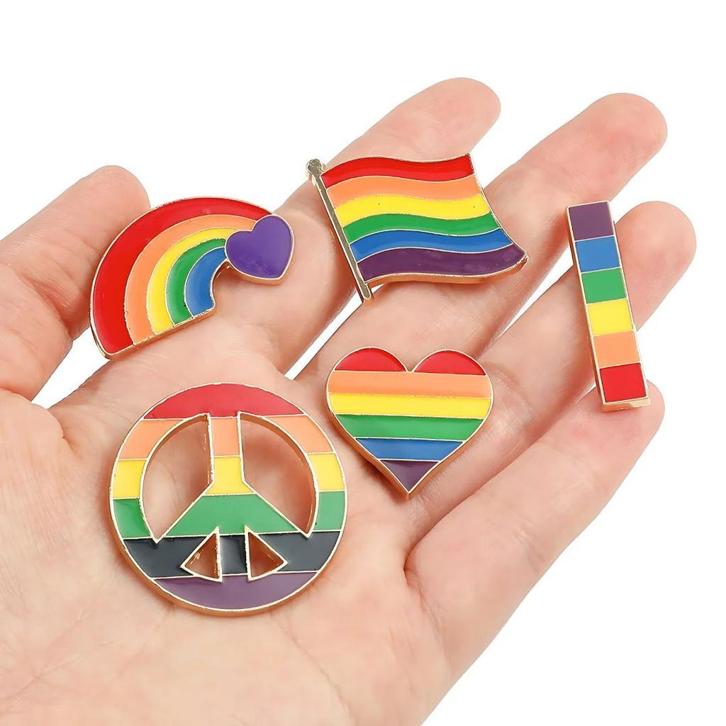 Vibrant Rainbow Enamel Pins | Pride Pin Collection — photo 2