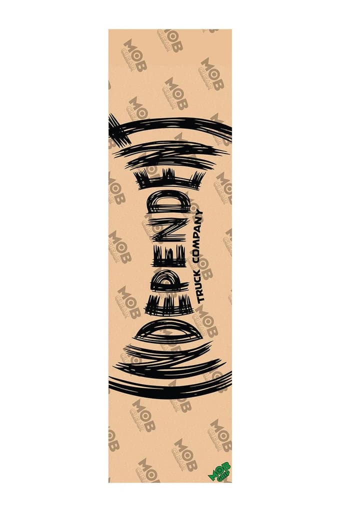 Independent Scratchy Span CLEAR Grip Tape 9in x 33in Graphic Mob (single) — Black