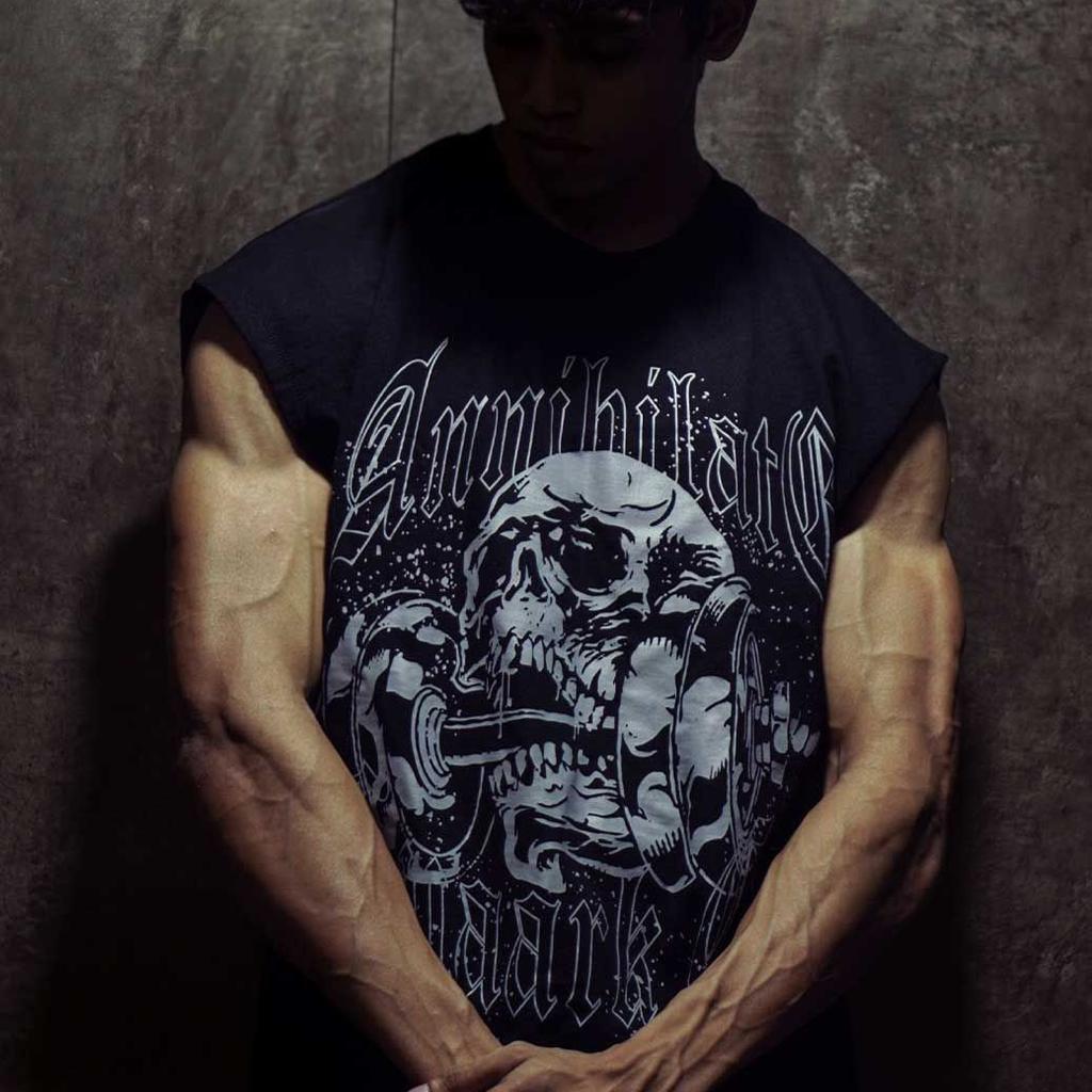 Annihilate Capsleeves Tank Black