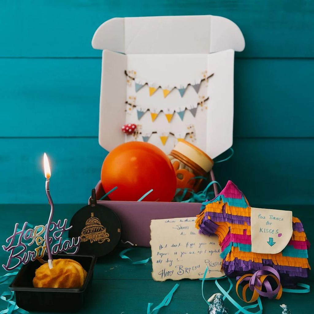 Birthday in a Box Gift Hamper | Mini Birthday Celebration Kit — photo 2