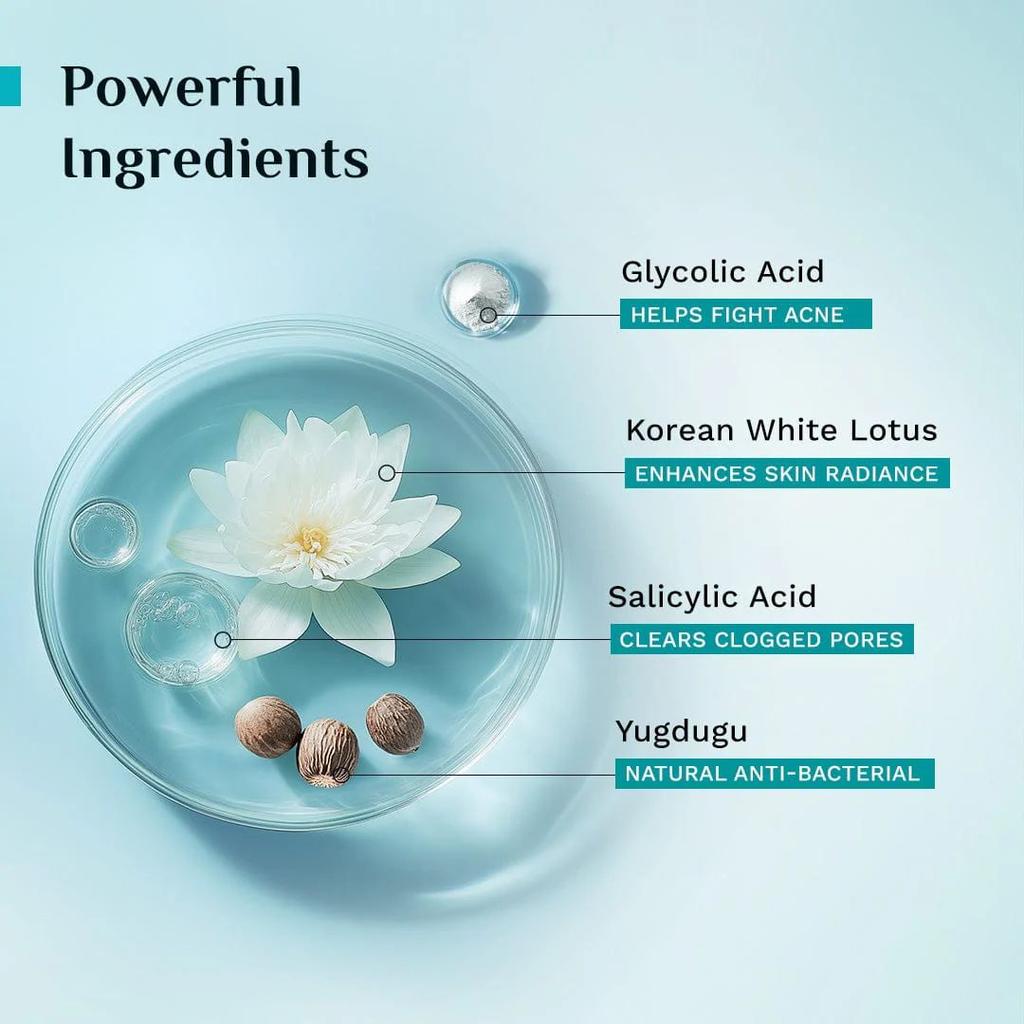 Salicylic & Glycolic Acid Anti-Acne Foaming Face Wash