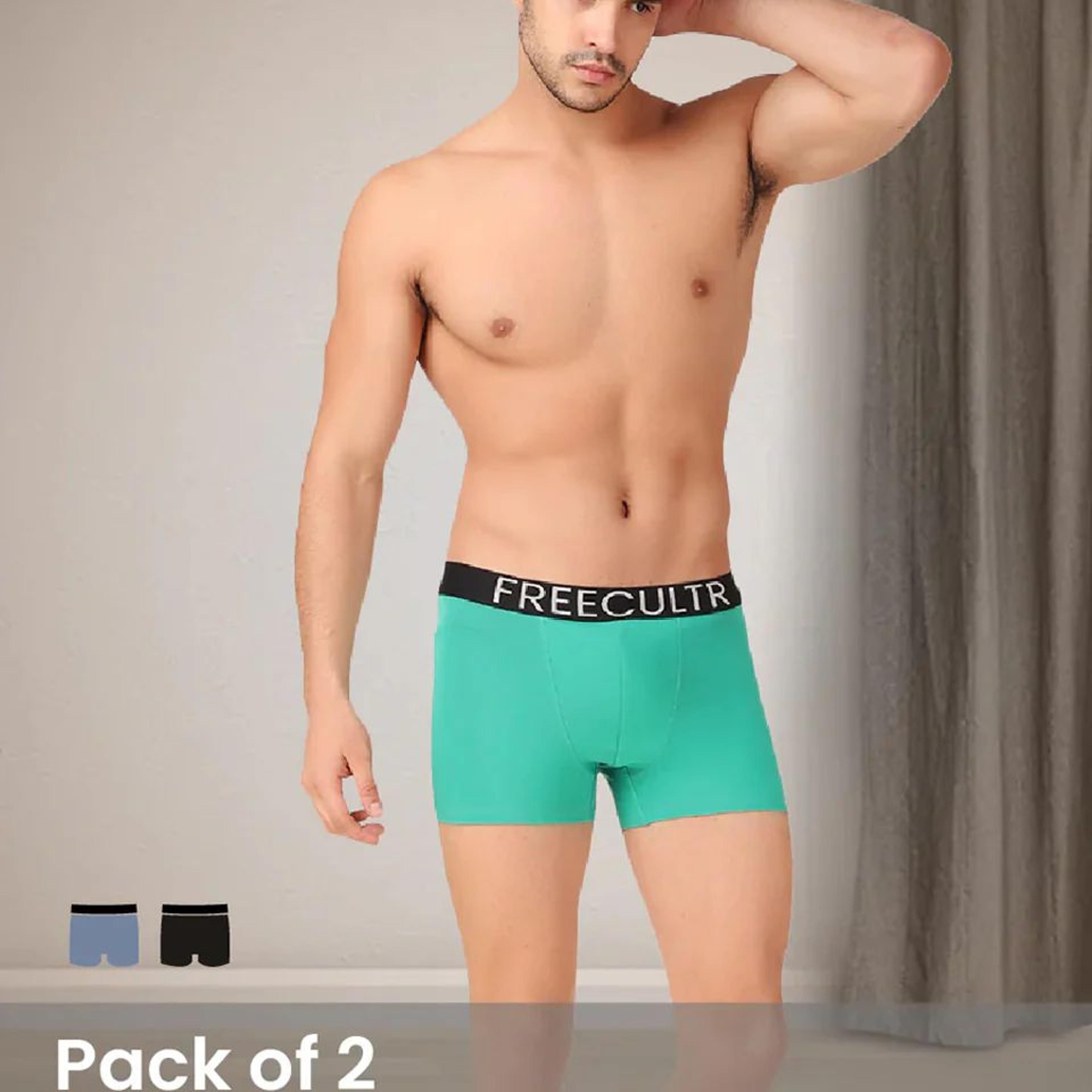 Men's Organic Cotton Trunks Pack of 2