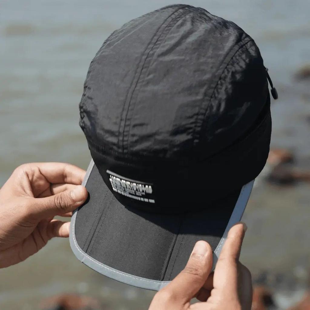 Foldable Camper Cap // Black — photo 3