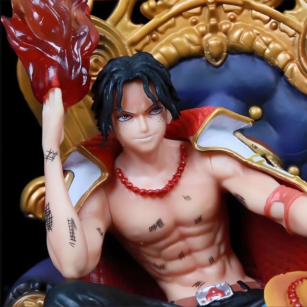 Ace on The Throne Figure | One Piece Portgas D. Ace Figurine — photo 3
