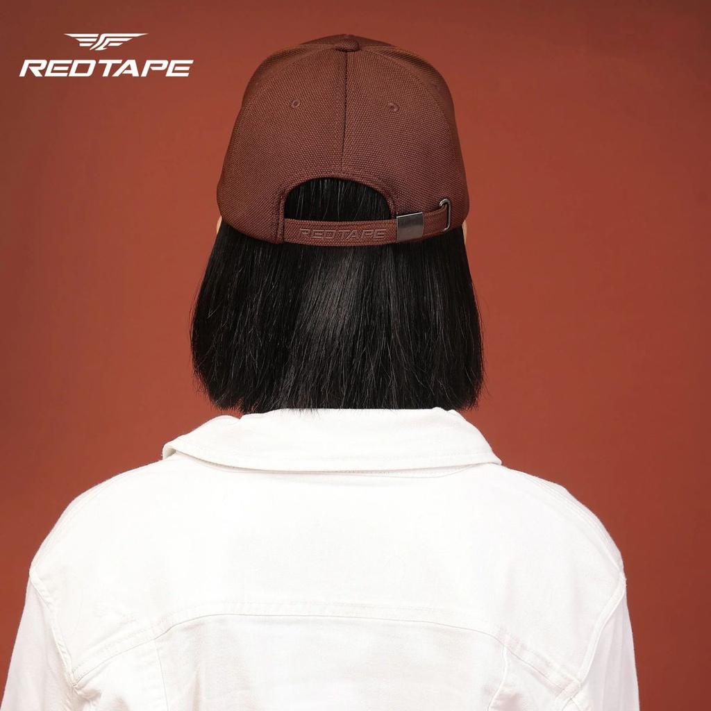 Unisex Brown Solid Polyester Baseball Cap with Adjustable Strap — photo 6