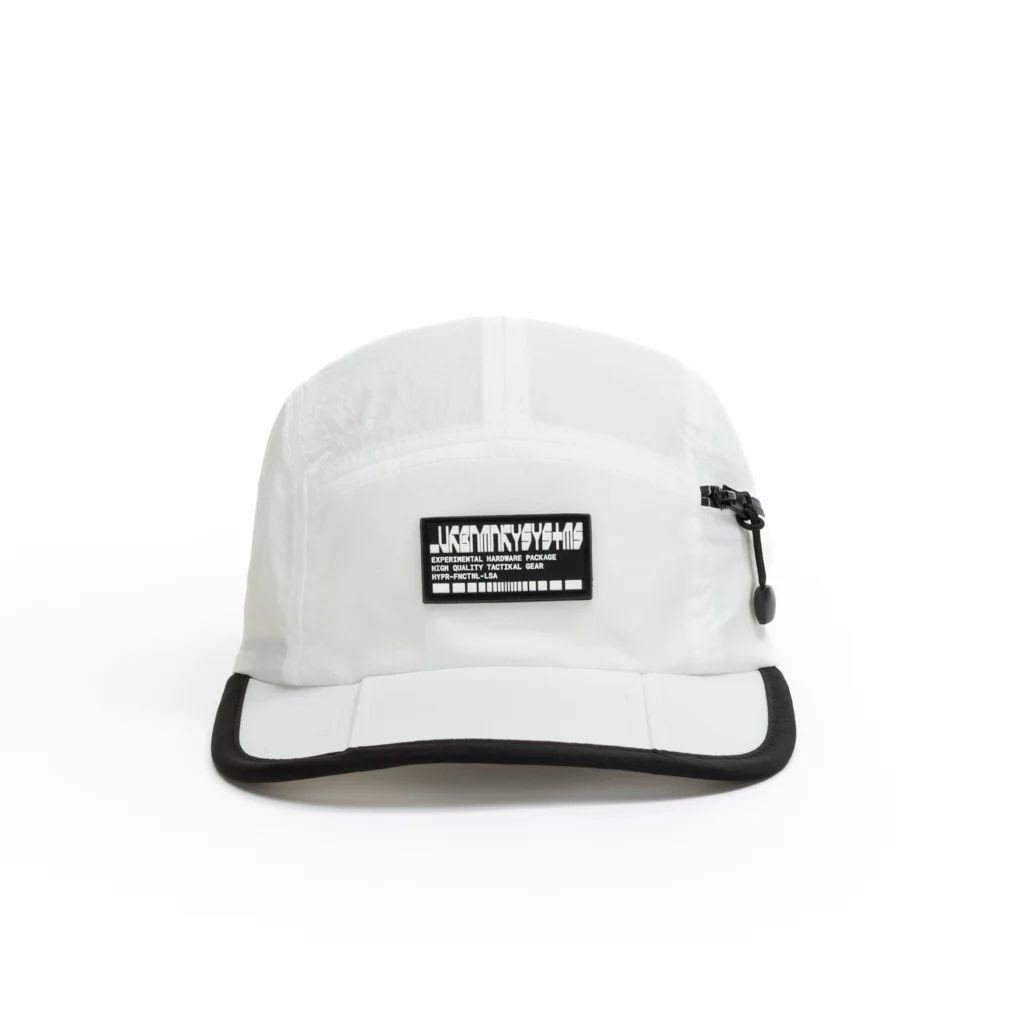 Foldable Outdoor Cap with Pocket // White