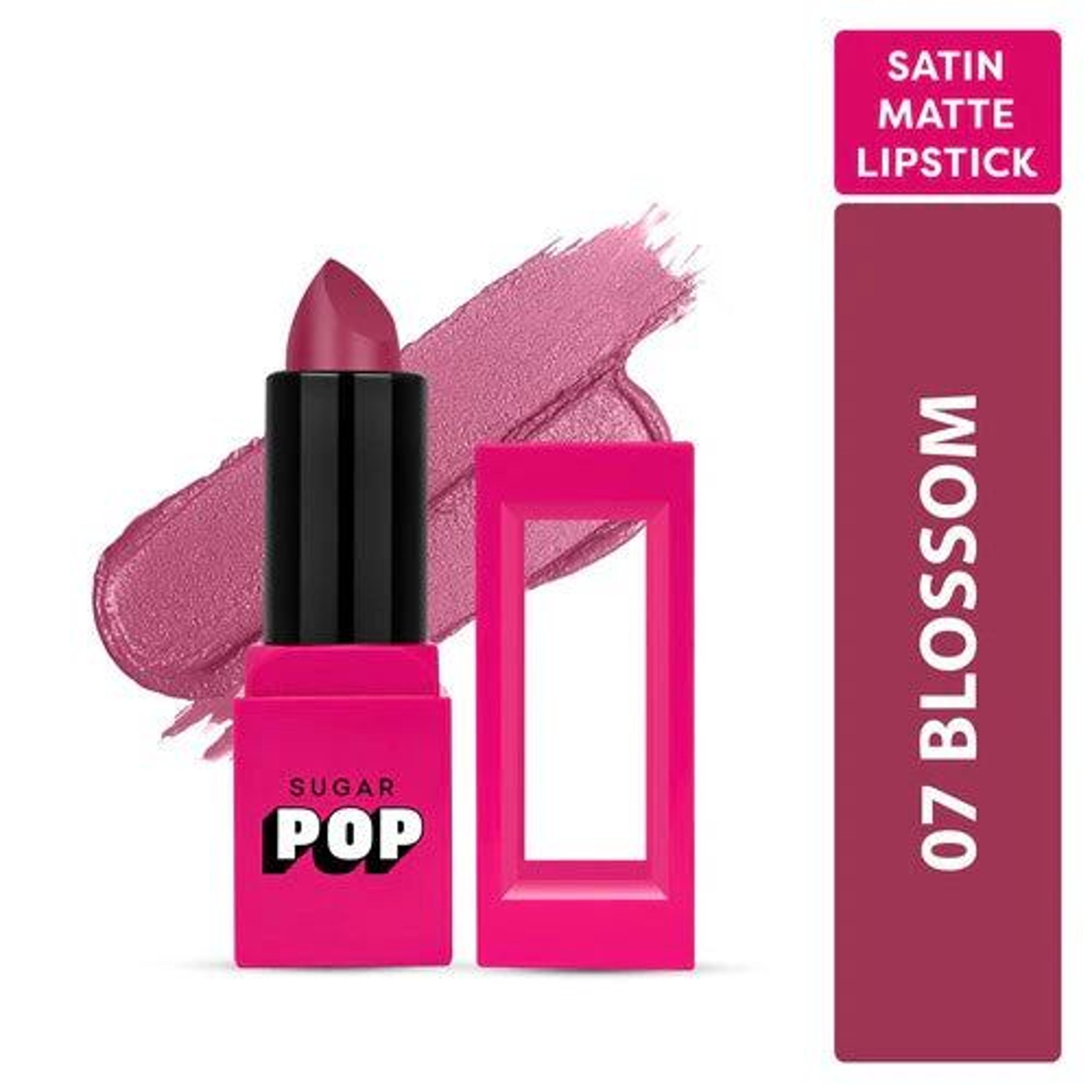 SUGAR POP Satin Matte Lipstick 07 Blossom