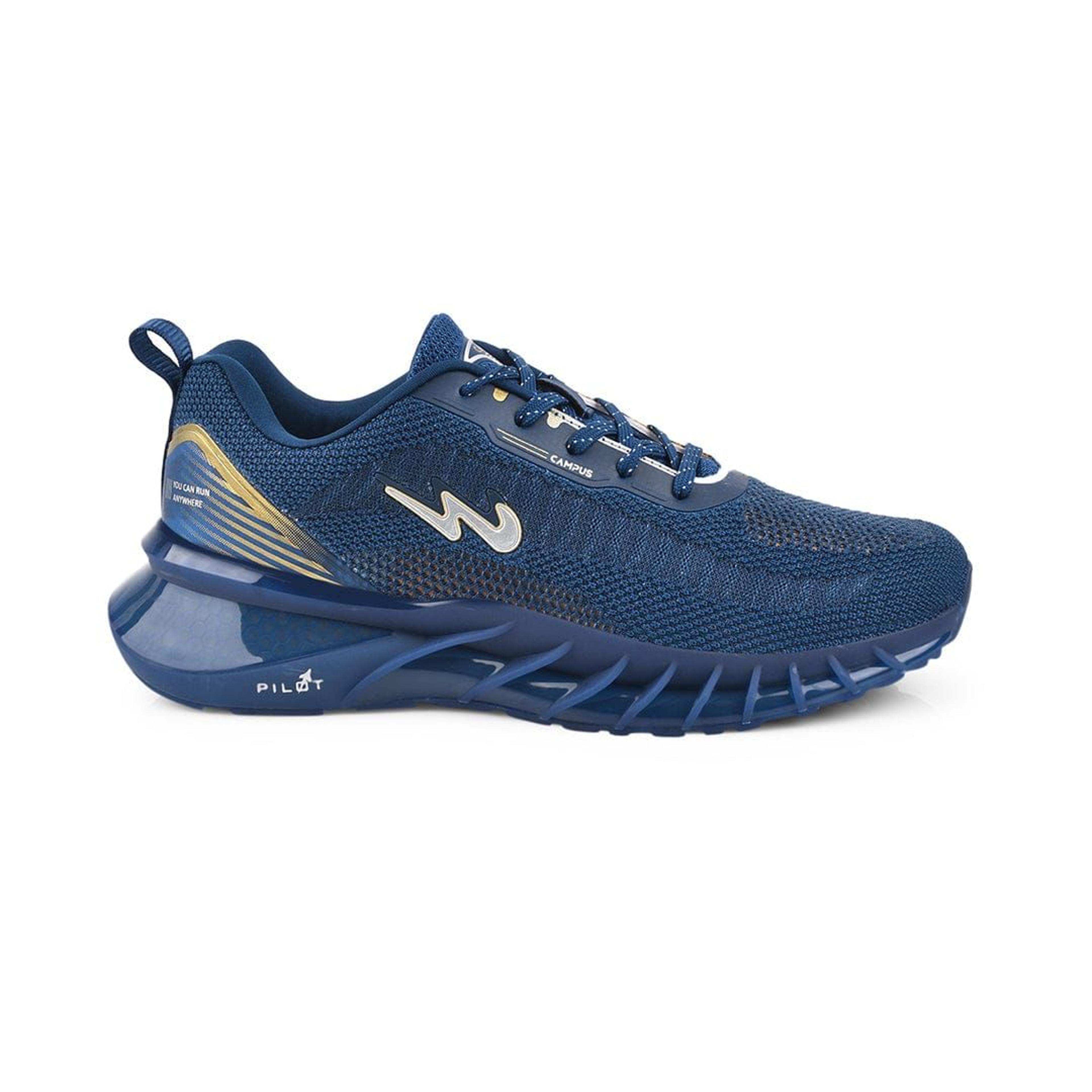 HOOD Blue Men's Running Shoes
