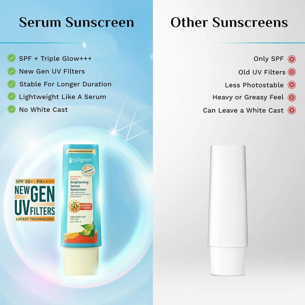 5% Vitamin C Complex Brightening Serum Sunscreen SPF 50+ PA++++