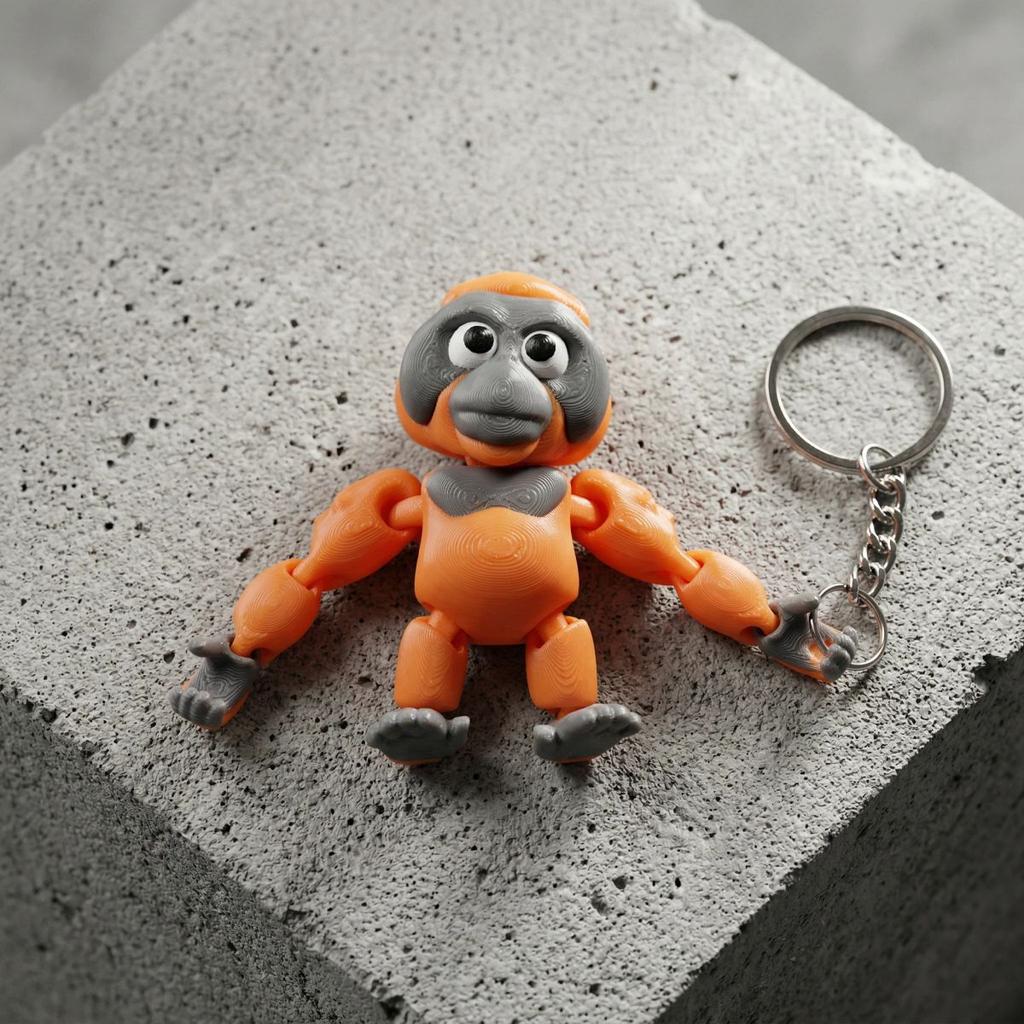 Orangutan Keyring