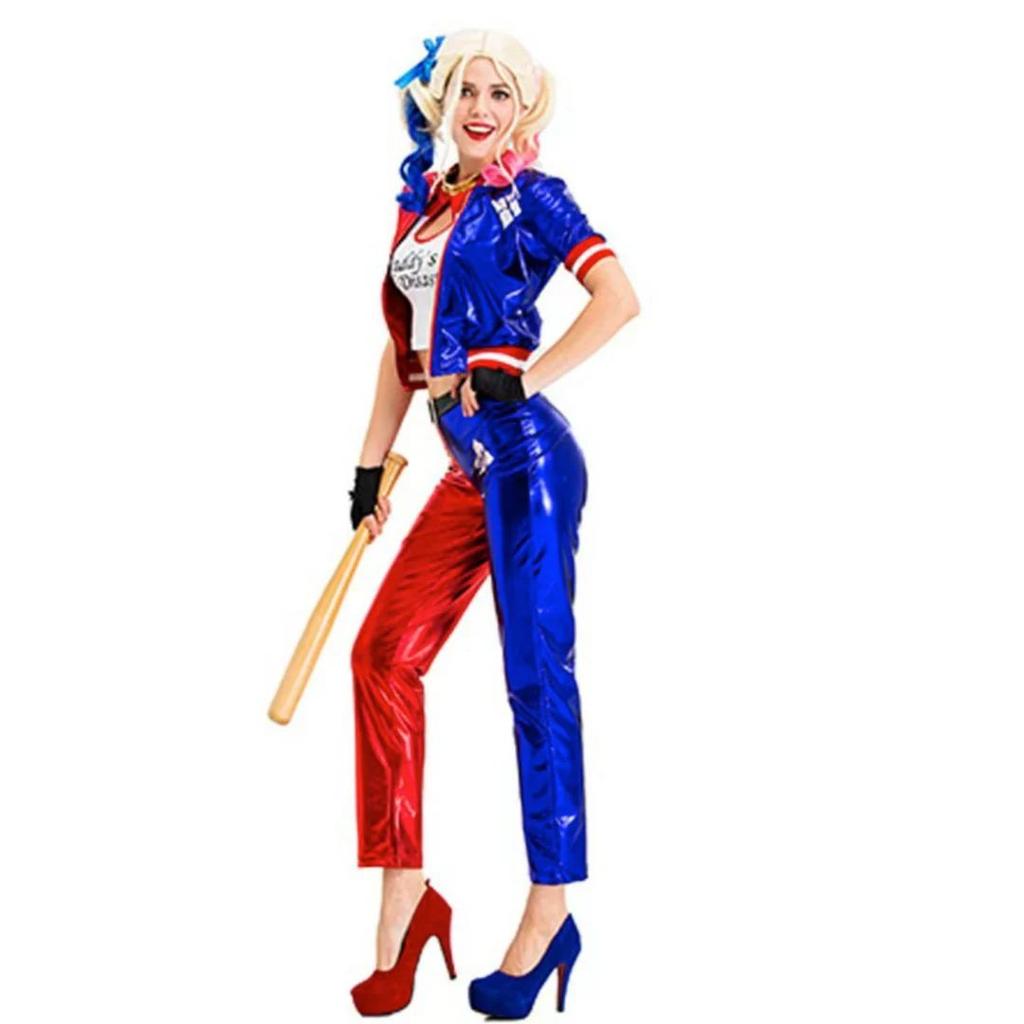 Harley Quinn Cosplay Costume – Suicide Squad Inspired Outfit for Women
