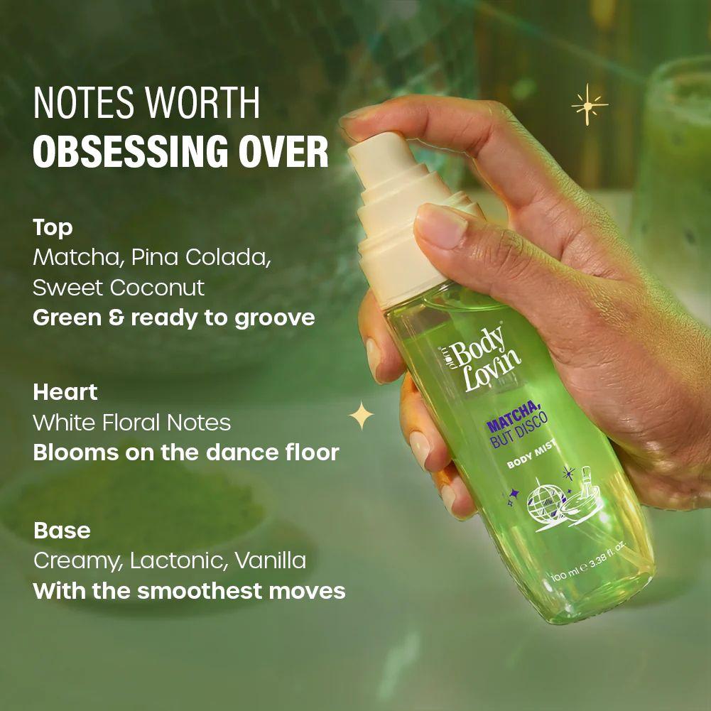 Matcha, But Disco Body Mist by BodyLovin'