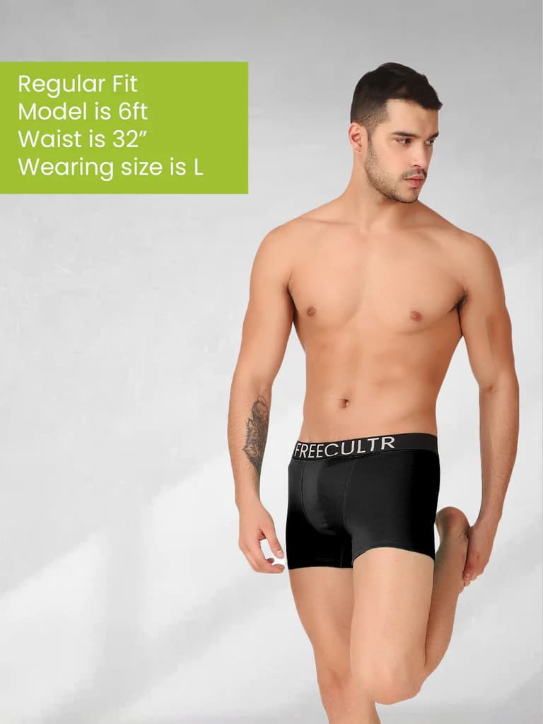Men's Organic Cotton Trunks Pack of 5 — photo 8