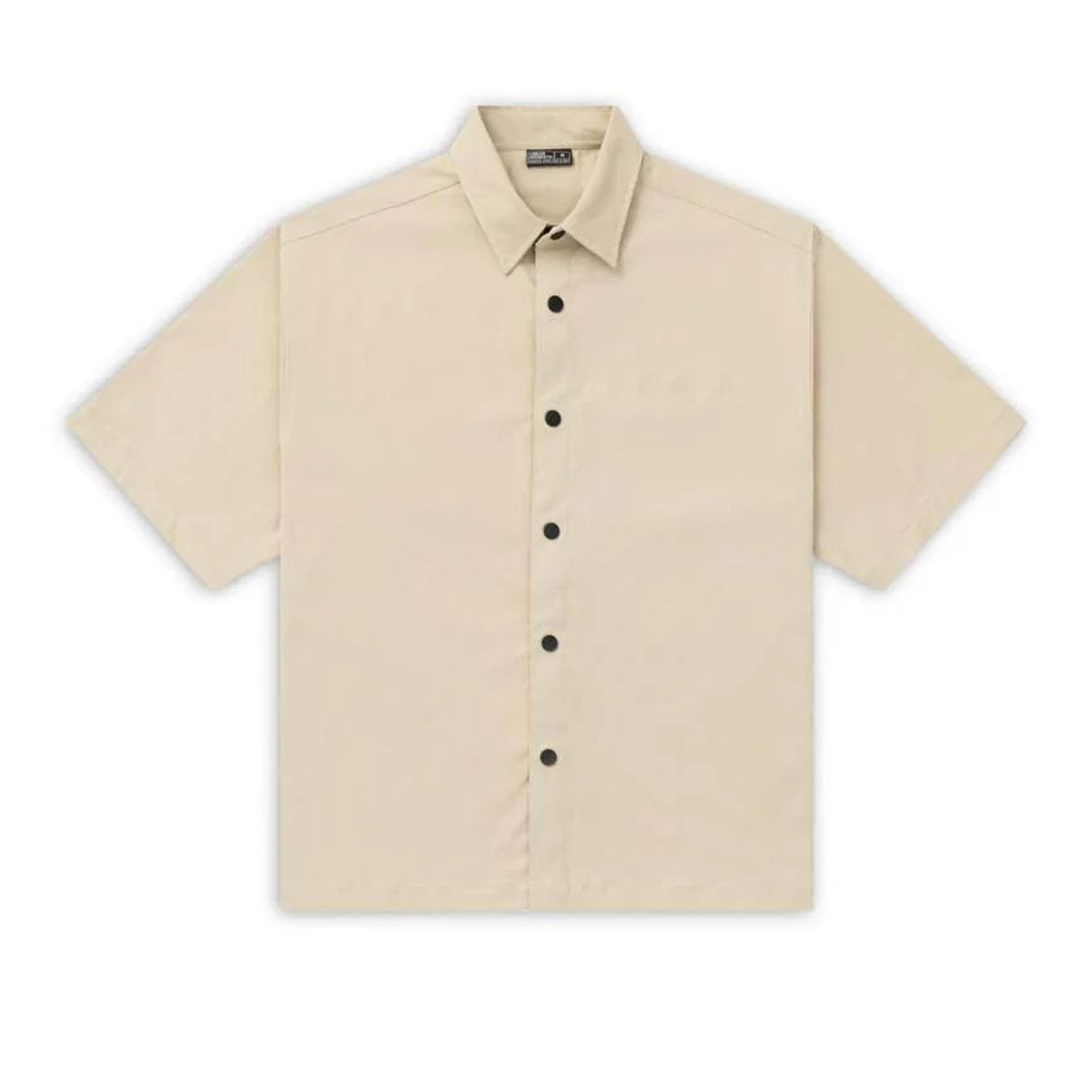 Short Sleeve Polo Shirt // Khaki