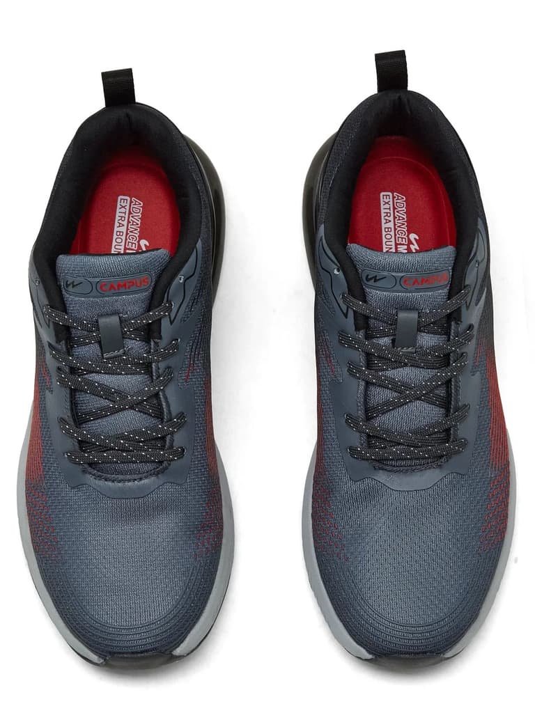 FLEXPOWER Grey Men's Running Shoes — photo 6