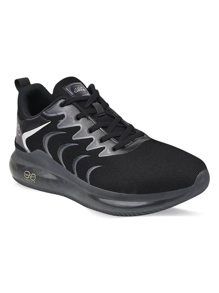 CAMP BROOM Black Men's Running Shoes — photo 2