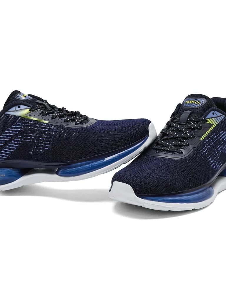 AMINO Navy Men's Running Shoes — photo 7