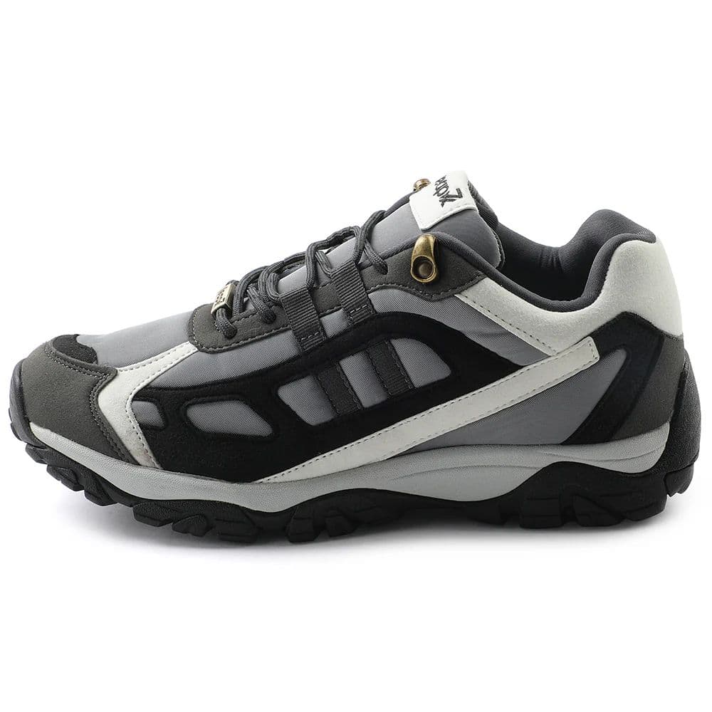 Leap7x Light Grey Sports Lacing Running Shoes For Men EAST-1 By Liberty — photo 3