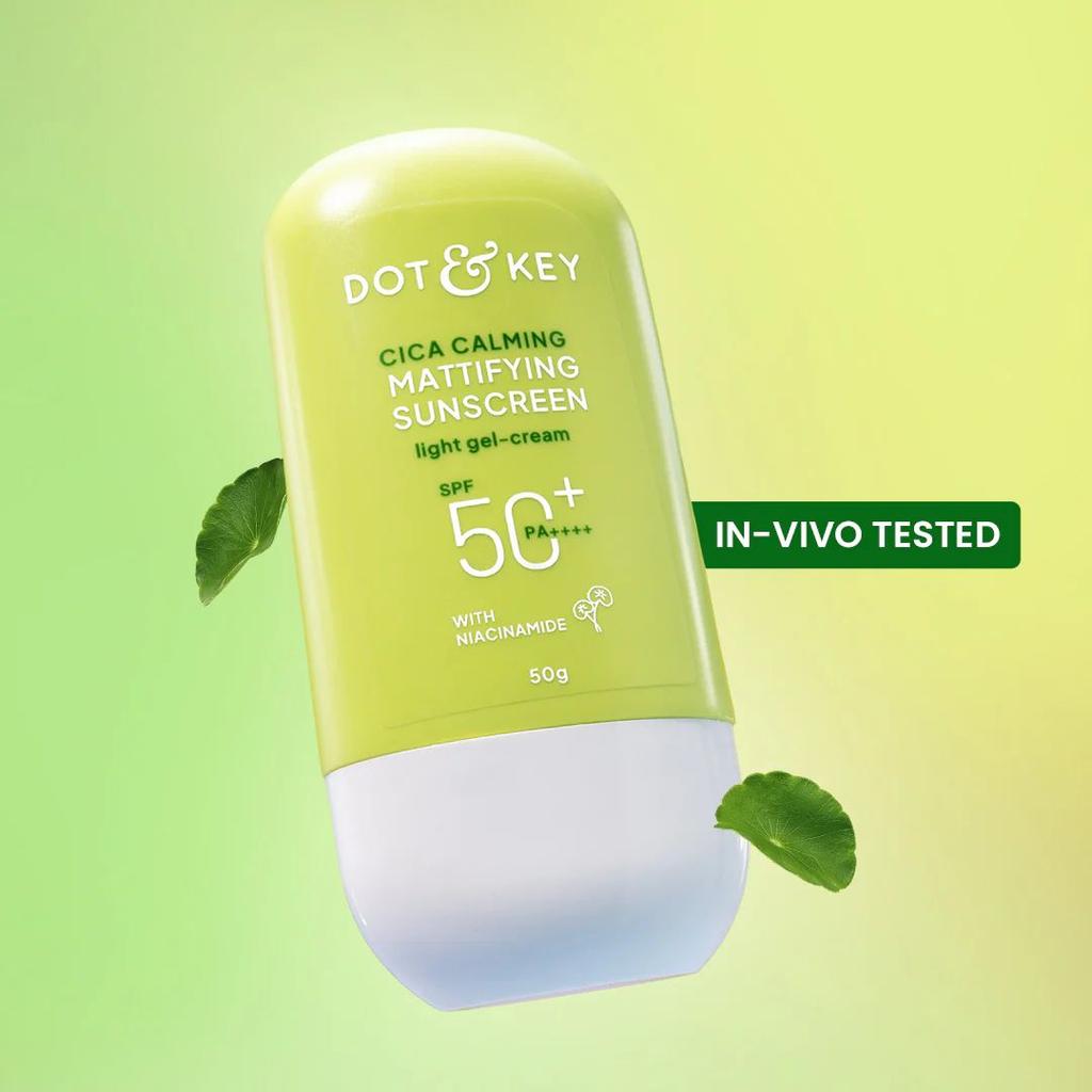 Cica + Niacinamide Sunscreen, In-Vivo Tested SPF 50+ PA++++ — 80g