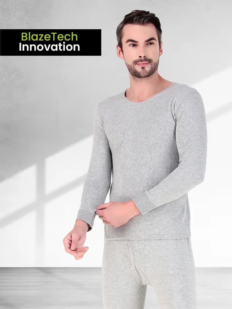 BlazeTech Thermal Set Full Sleeves | Light Grey — photo 5