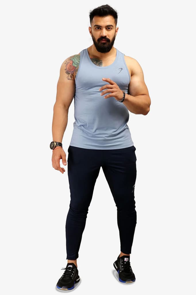 Men's Light Tank Blue — photo 2