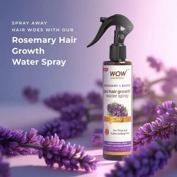 Rosemary & Biotin Hair Growth Water Spray Denser, Thicker Hair