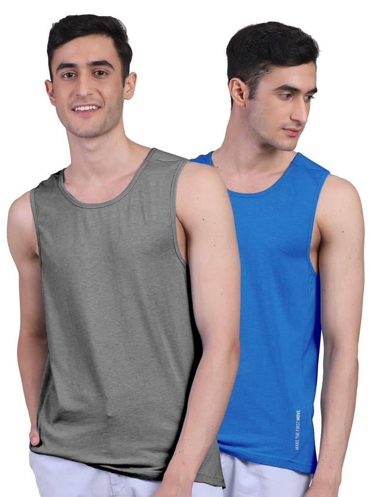 Twin Skin Organic Bamboo Vest - Active Fit (Pack of 2) — photo 11