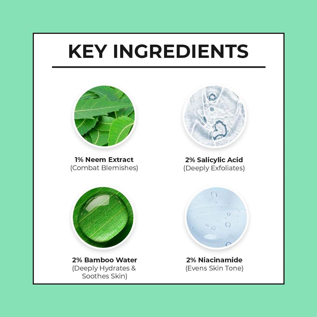 Neem & 2% Salicylic Acid Ampoule Serum - 30ml
