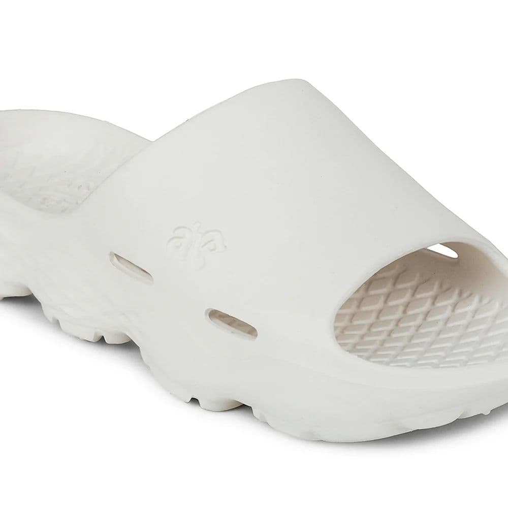 A-HA White Casual Slipper For Men SOFTWALK By Liberty — photo 5