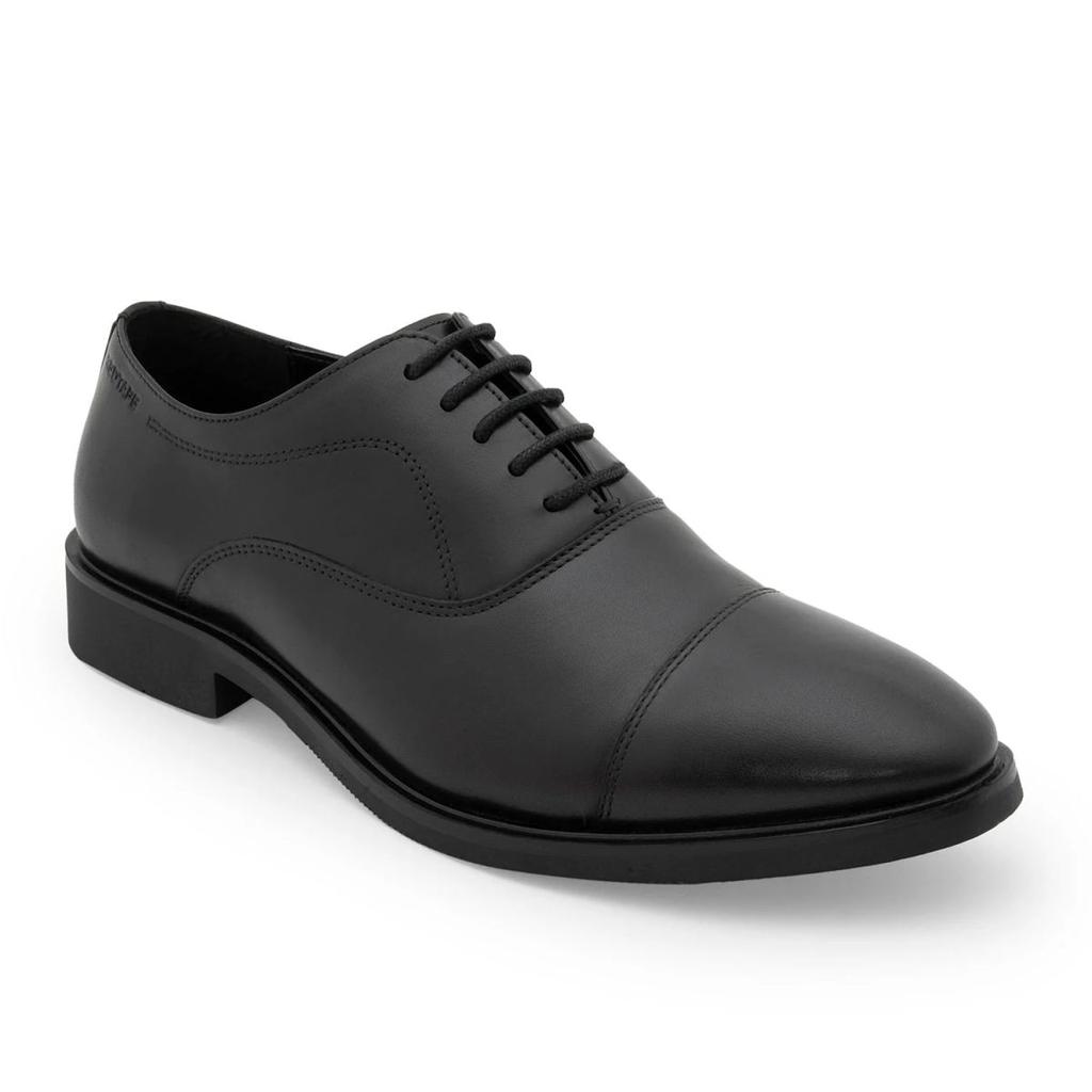 Black Oxford Dress Shoes for Men | Classic Formal Wear — 6 / Black