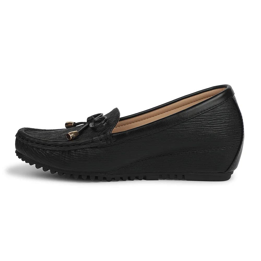 Healers Black Casual Flat Ballerina for Women ZQ-FDBL-18 by Liberty — photo 3
