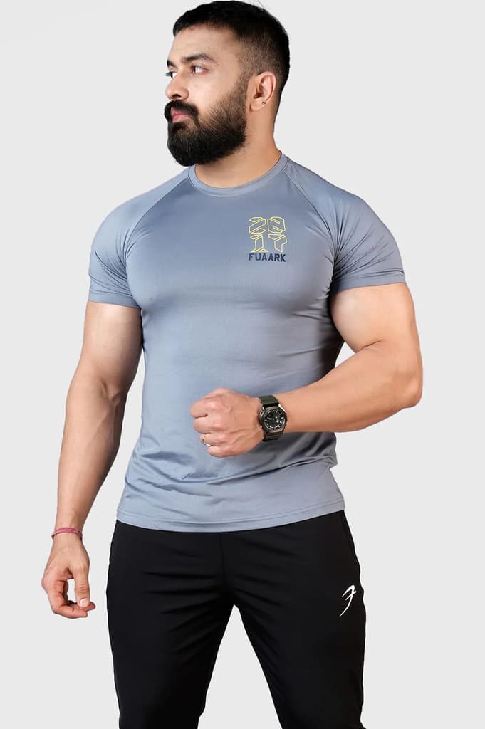 Elevate T-shirt Stone Grey — photo 4