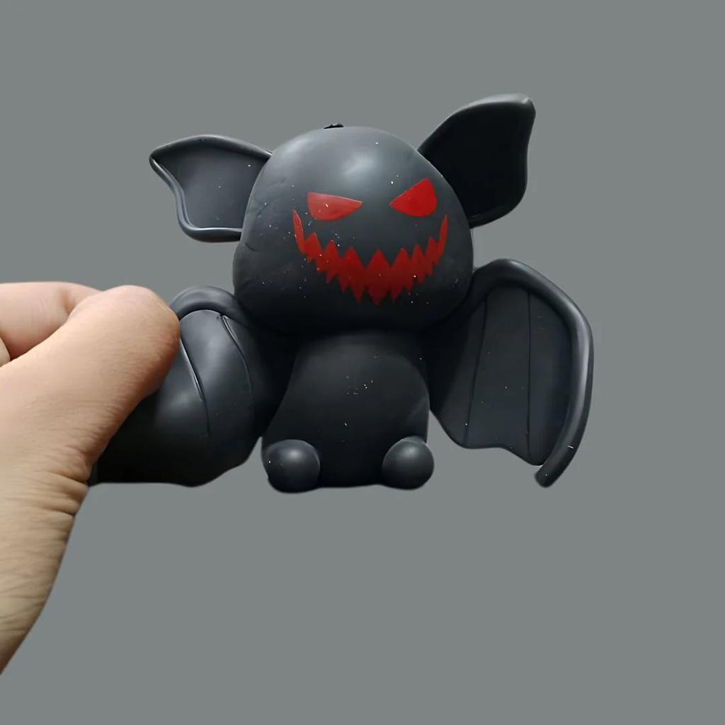 Bat Stress Relief Toy | Halloween Return Gifts — Black