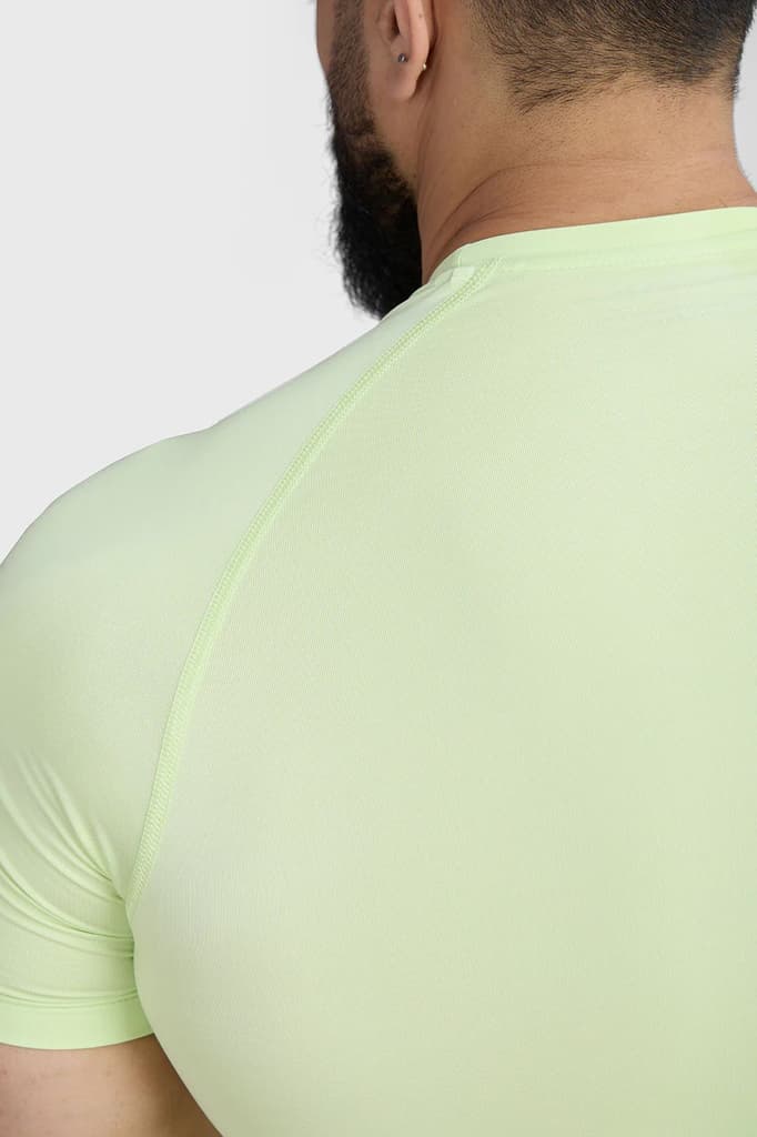 Compression T-shirt Lime — photo 4