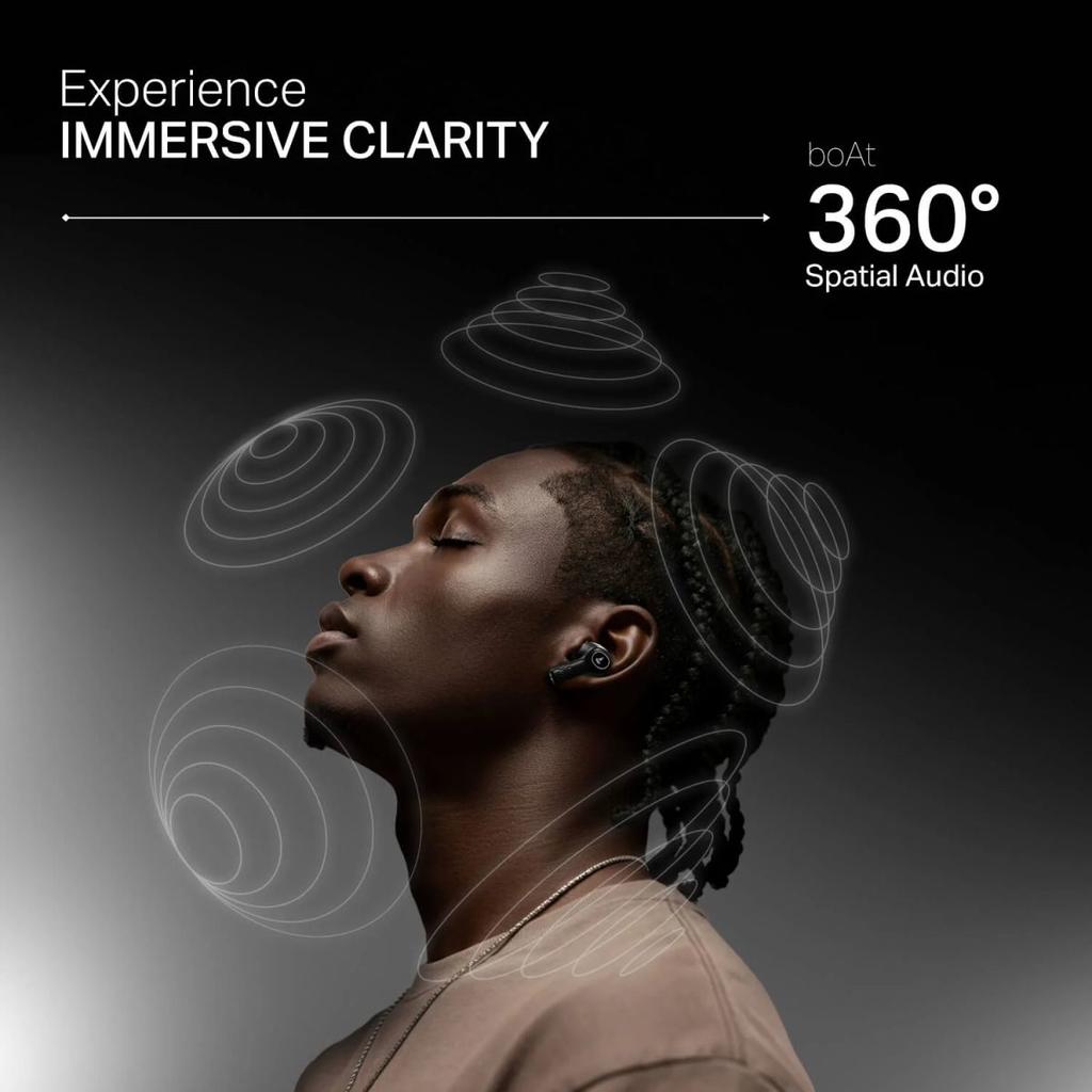 boAt Nirvana Crystl | Wireless Earbuds with 100 Hours Playback, Upto 32dB ANC, BEAST™ Mode, Adaptive EQ by Mimi — photo 9