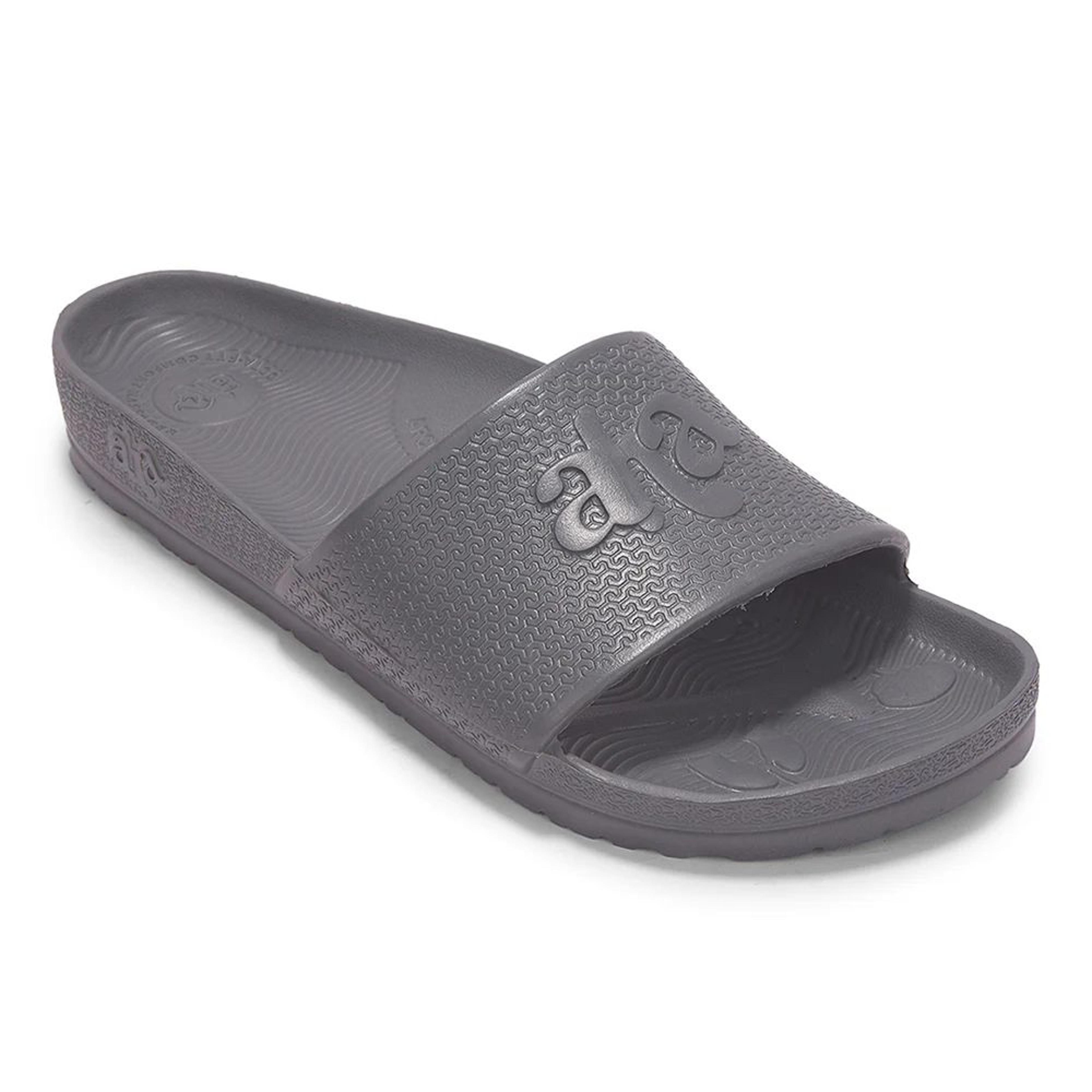 A-HA DOCTOR-2M Dark Grey Casual Slip on Slides for Men by Liberty