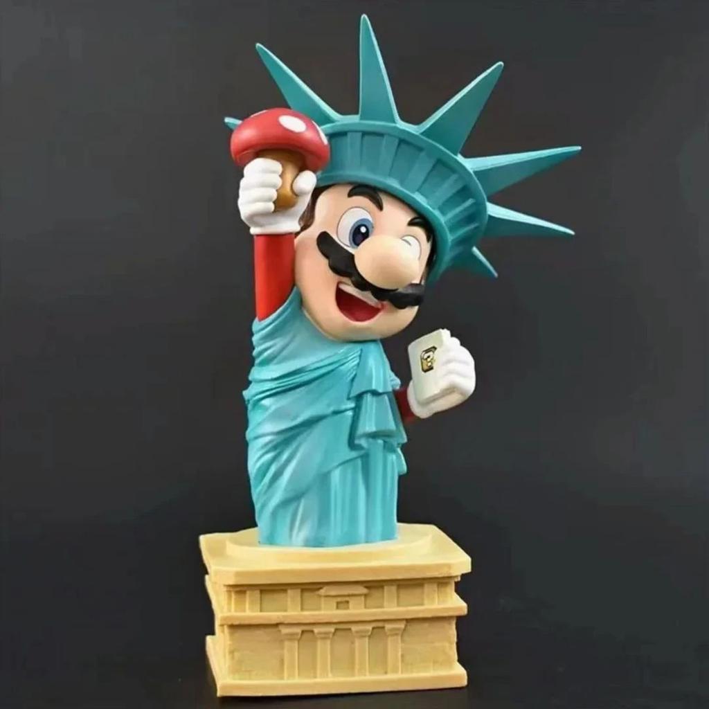 Super Mario Liberty Figure – PVC Crossover Collectible (20cm) — photo 2