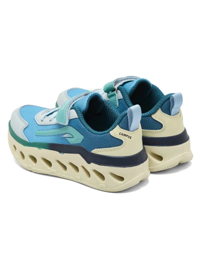 MUFFLE K Blue Kids Running Shoes — photo 5