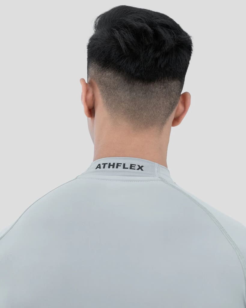 Hustle High Neck Full Sleeve Compression T-shirt — photo 5