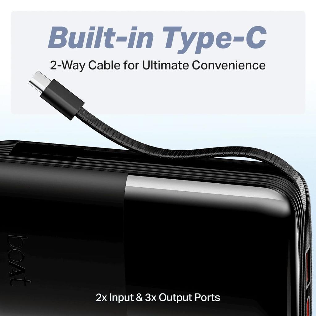 Energyshroom PB400 Turbo X | Powerbank with 35W Fast Charging, 20000mAh, 12-Layer Protection, 3 Output Ports