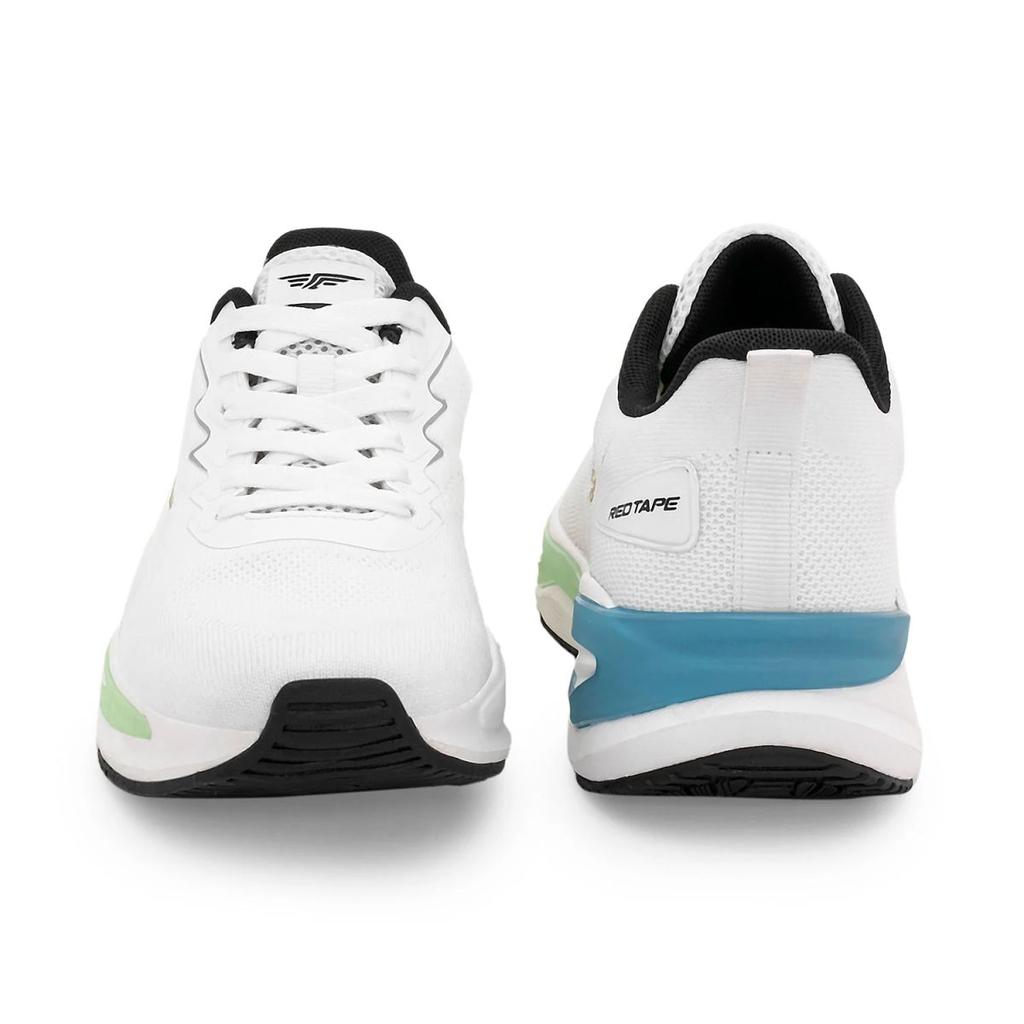 Athleisure Sports Shoes for Men in White | Low-Cut Athleisure Shoes. — photo 4