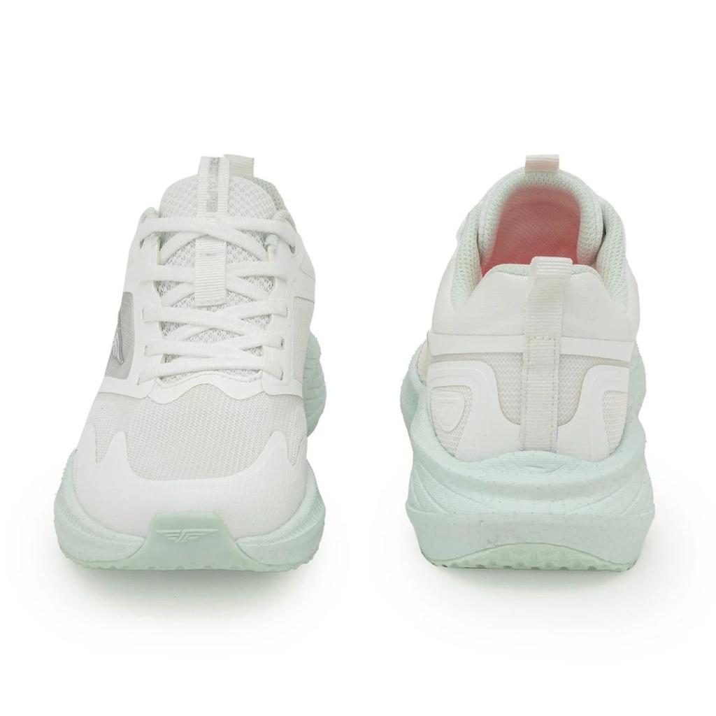 Sports Shoes for Women in White and Green | Athleisure Shoes — photo 4